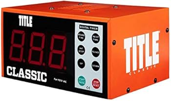 Amazon | TITLE クラシック ジムタイマー インターバル ラウンド